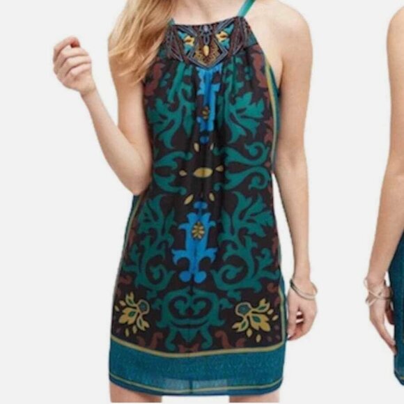 Anthropologie One September Del Mar halter dress Size Large - Picture 3 of 7